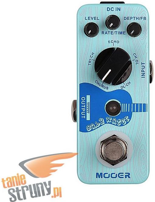 Delay And Chorus Effects Pedal For Acoustic Mooer Baby Water