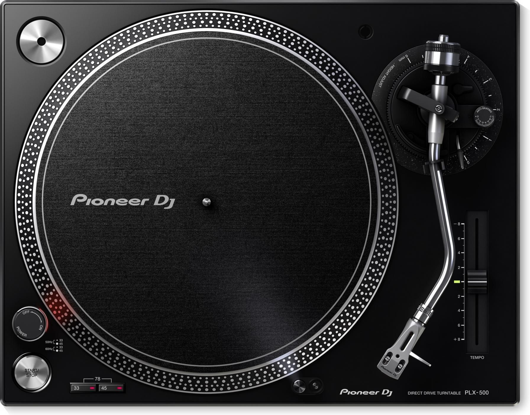 Pioneer PLX-500 czarny - zdjęcie 2 Pioneer PLX-500 czarny