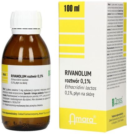 Amara Rivanolum 0,1% 100 ml