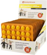 Zdjęcie Zyskaj Zdrowie Witamina C 200mg 30tabl. - Uniejów