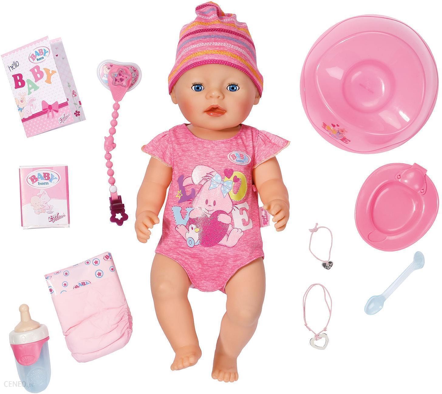 Lalka Zapf Creation Baby Born Interactive Doll 822005 - Ceny i opinie 
