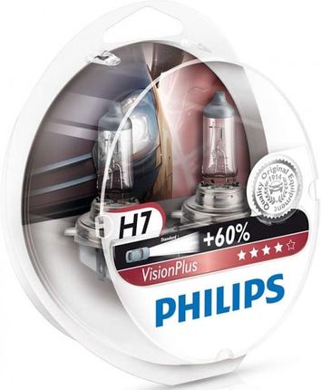 Philips Żarówki H7 Vision Plus 2 szt.