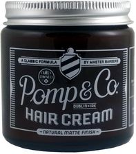 Pomp & Co. Hair Cream Pasta do Włosów 113g - Męskie kosmetyki do pielęgnacji włosów