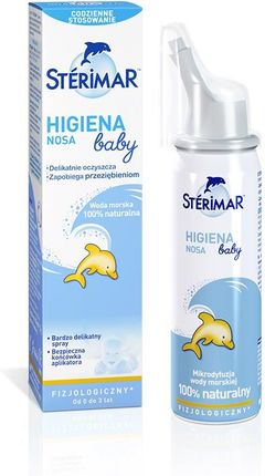 STERIMAR Higiena Nosa BABY woda morska 50ml