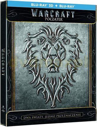Warcraft: Początek (steelbook) (Blu-Ray 3D)+(Blu-Ray)