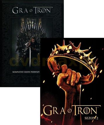 Gra o tron sezon 1 + 2 Pakiet (10(DVD))