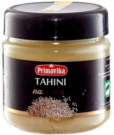 Primavika Tahini naturalne   masło sezamowe 185g