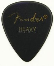 Fender Classic Celluloid heavy black - Kostki do gitar