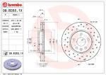 BREMBO Tarcza hamulcowa - 09.B355.1X