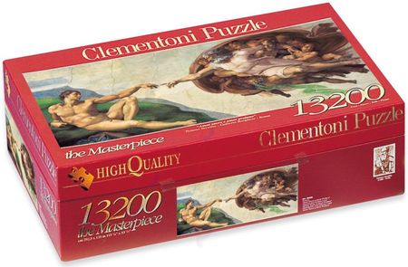 Clementoni Mega Puzzle Stworzenie Adama 13200 El (38004) - Ceny i