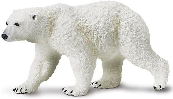 Safari Ltd. Eisbär-Figur – Detailgetreue Polarbär Figur Aus Kunststoff, Für Spiel & Dekoration