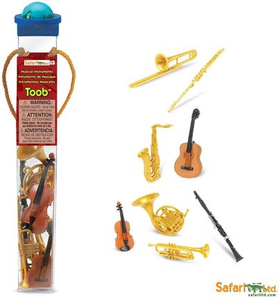 Safari Instrumenty Muzyczne 8 Sztuk W Tubie (685404)