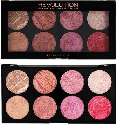Makeup Revolution Ultra Blush Palette 8 Róż do Policzków Blush Queen 13g