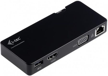 iTec STACJA DOKUJACA i-tec USB 3.0 Travel Advance HDMI VGA Stacja dokująca (U3TRAVELDOCK)