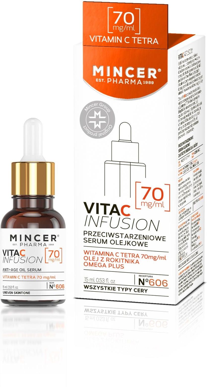 Serum do twarzy Mincer Pharma Vitacinfusion 606 Serum Olejkowe 15 ml