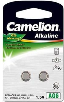 Camelion  1.5V LR921/LR69/371, 2-pack, "no mercury" (12050206) 