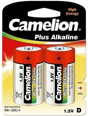 Camelion  D size (LR20), 2-pack (11000220) 