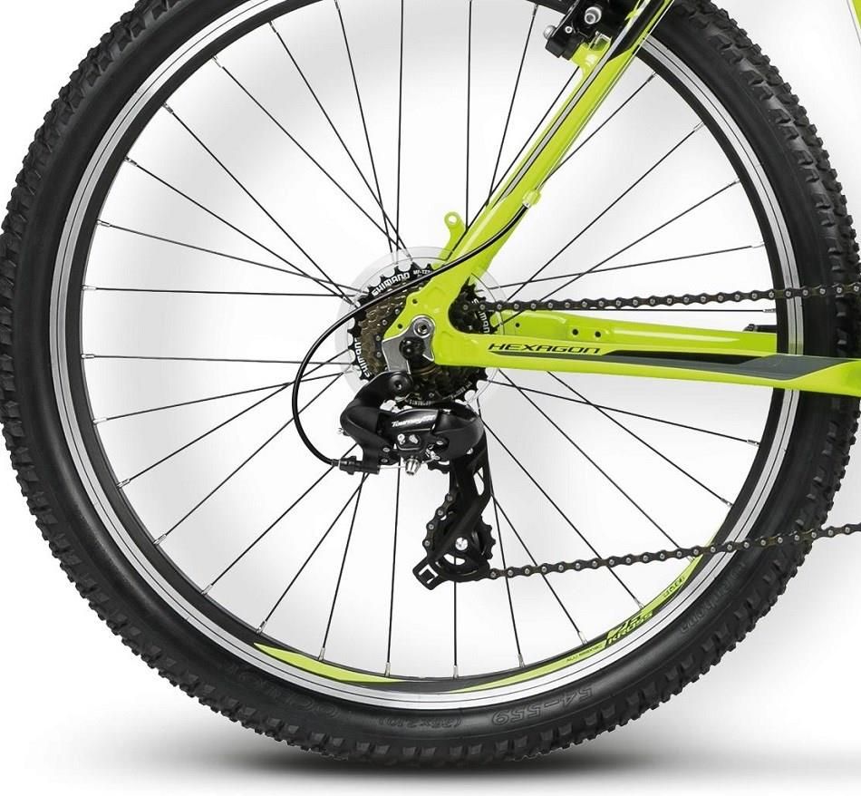 Kross Hexagon X1 Limonkowy Czarny 2017 Rowery Górskie Męskie Ceny i