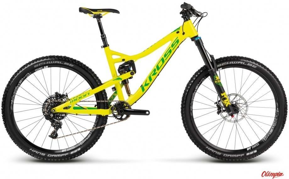 Rower Kross Moon 3.0 Żółty Zielony 2017 Rowery Górskie Męskie Ceny