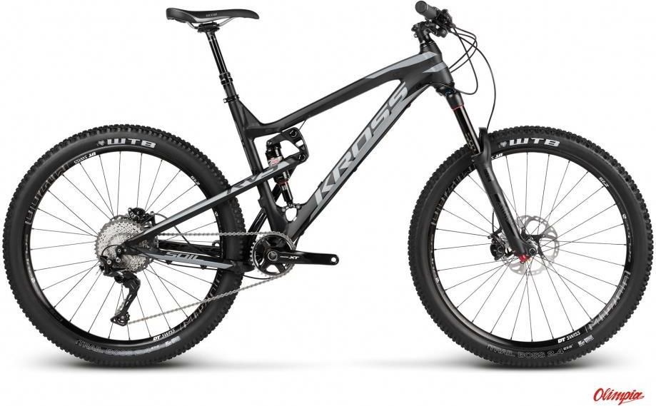 Rower Kross Soil 2.0 Ex Czarny Grafitowy 2017 Rowery Górskie Męskie