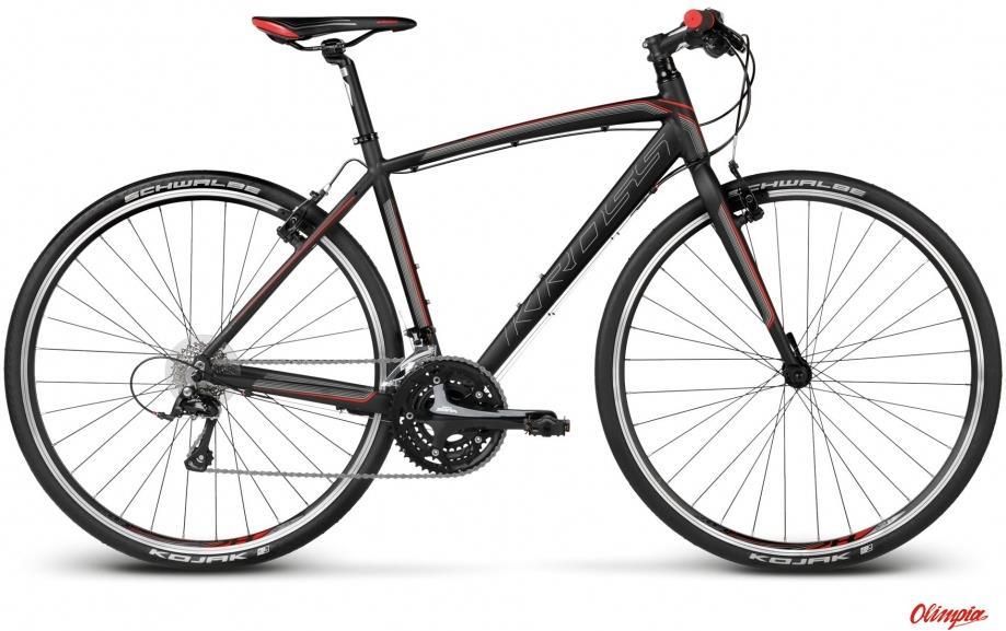 Rower Kross Pulso 2 Czarny Czerwony 2017 Rowery Turystyczne Męskie