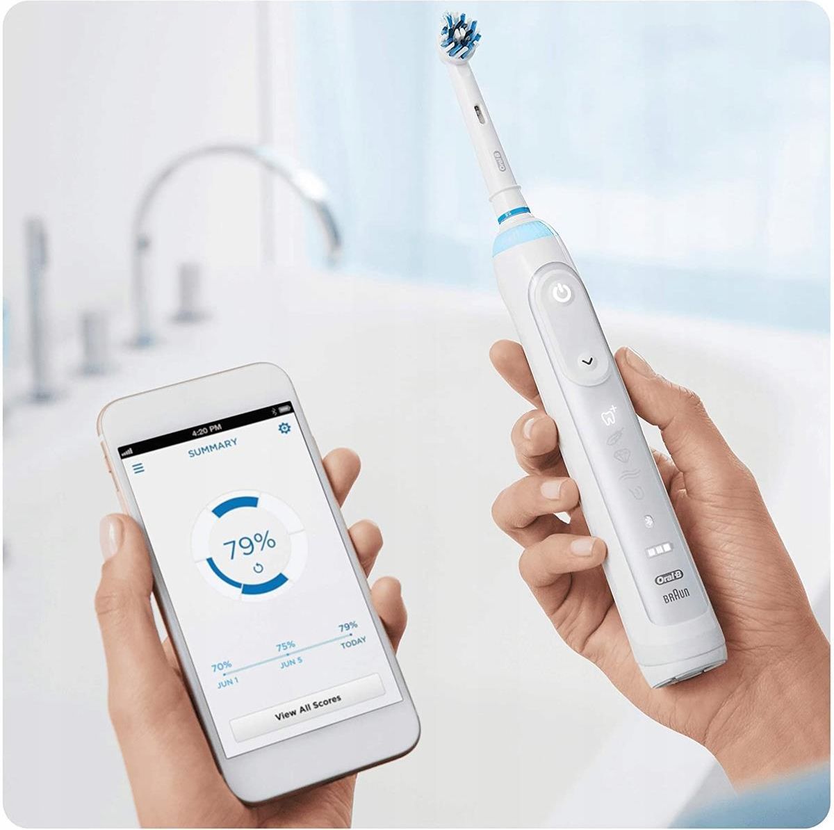 Szczoteczka elektryczna Oral-B Genius 9000 White - Opinie i