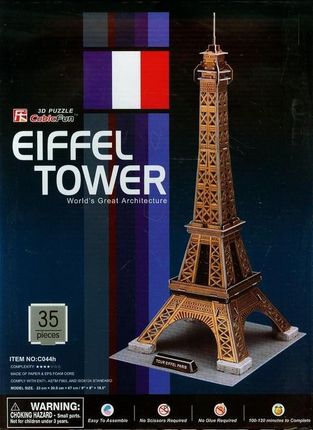 Cubic Fun 3D Wieża Eiffel. Tower