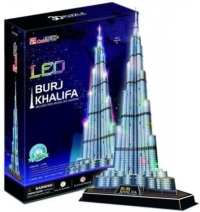 CUBIC FUN Puzzle 3D Burj Khalifa (L133H)