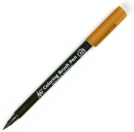 Zdjęcie Bruynzeel Sakura Koi Color Brush Marker 110 Dark Brown - Szadek