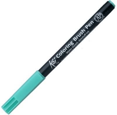 Bruynzeel Sakura Koi Color Brush Marker 28 Bluegreenlight