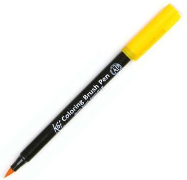 Zdjęcie Bruynzeel Sakura Koi Color Brush Marker 4 Deep Yellow - Łódź