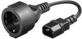 MicroConnect Adapter C14 -Schuko 0.23m (PE130075)