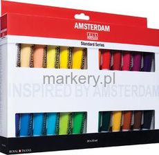 Zdjęcie talens Amsterdam Standard Farby akrylowe 24x20ml - Brzeziny