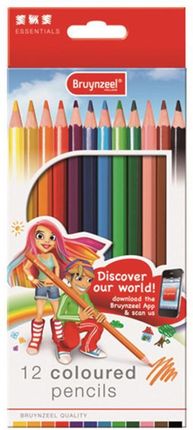 Sakura Bruynzeel Coloured Pencils Kredki 12 Kol