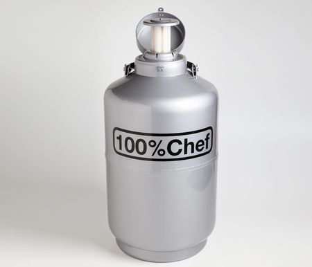 100%CHEF Pojemnik na ciekły azot 10l C1-1206