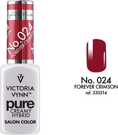 Victoria Vynn Pure Lakier Hybrydowy 024 Forever Crimson 8ml