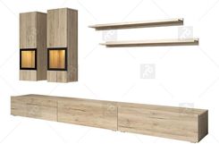 Zdjęcie Helvetia Meblościanka Baros 10 San Remo Jasne - Iłża