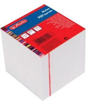 HERLITZ Kostki papierowe biały 90x90x90 (9930140) 905547