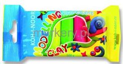 Zdjęcie Plastelina Fluorescent 5 kolorów 100g Folia - Lubsko