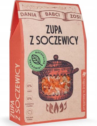 Sys Zupa Z Soczewicy I Suszonych Warzyw Dania Babci Zosi 100G