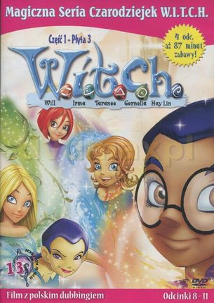 W.I.T.C.H. (Witch) Czarodziejki 1 (odcinki: 8-11) [DVD]