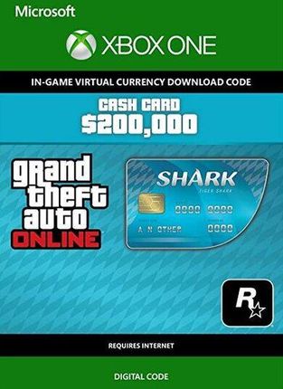 Grand Theft Auto Online: Tiger Shark Cash Card - 200000$ (Xbox)