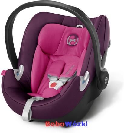 サイベックスcybex PLATINUM ATON Q Fotelik Cybex Platinum Aton Q + Baza Isofix Mystic Pink 0