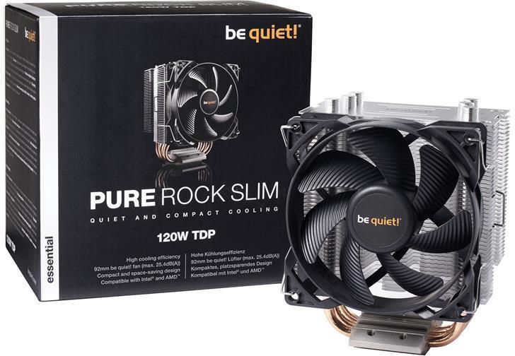 be quiet!PURE ROCK SLIM 120W TDPCPUクーラー 821a8f10-f7f9-4ab8-9df2-