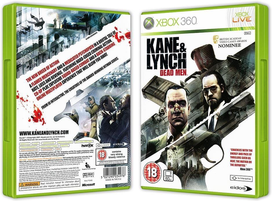 Nintendo Switch JVG-496 XBOX360 KANE&LYNCH DEAD MEN Kane and Lynch: Dead Men (Gra Xbox360) - Ceneo.pl