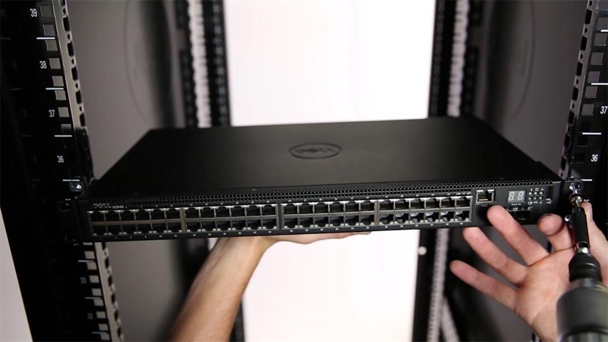 Dell Switch PoE+, 48x1GbE, 2x 10GbE SFP+ Ports (N2048P52102091 ...