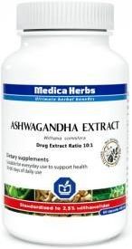 Medica Herbs Ashwagandha Withania somnifera 450 mg 60 kaps.