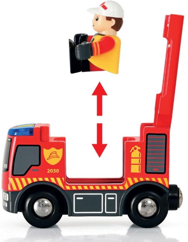 Brio Zestaw Z Kolejką Straży Pożarnej 33815 - zdjęcie 2 Brio Zestaw Z Kolejką Straży Pożarnej 33815