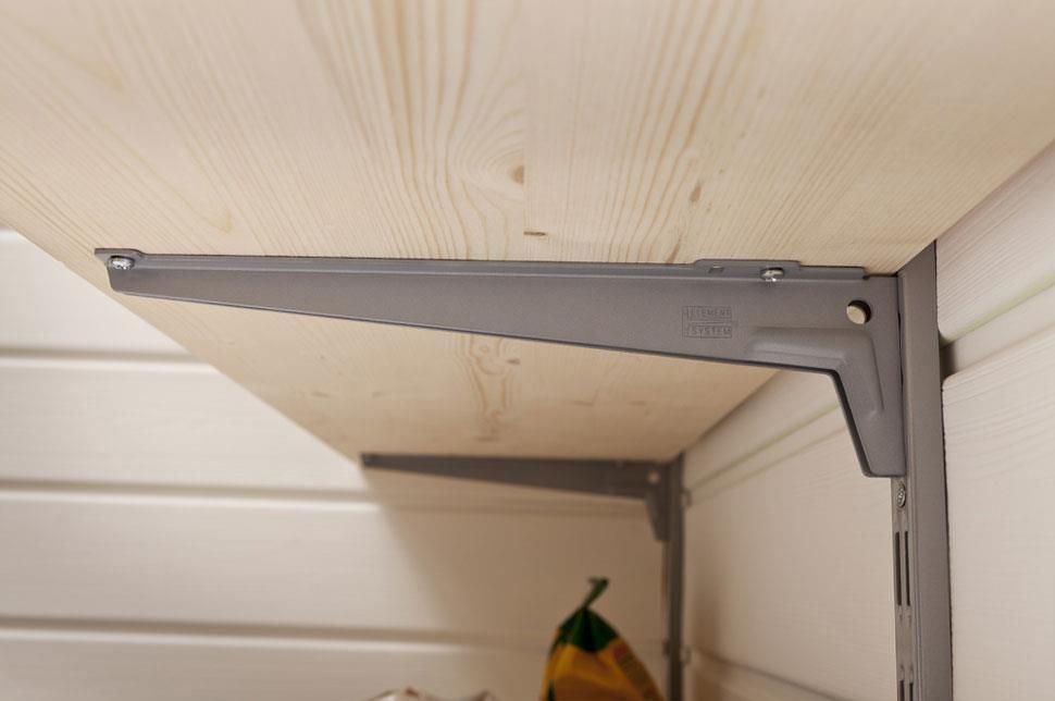 Element System Nośnik typu ANGLE komplet 2 szt. gł. 280 mm szary - zdjęcie 5 Element System Nośnik typu ANGLE komplet 2 szt. gł. 280 mm szary