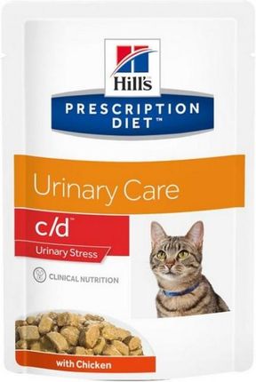 Hill's Prescription Diet feline c/d Urinary Stress kurczak 85g saszetka